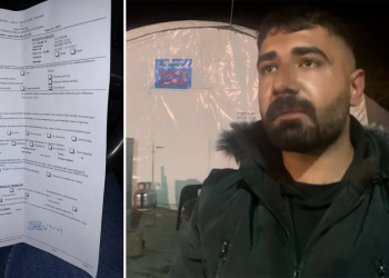 Jendirmeyan ya dagirkera tirk êrişî erdhejzedeyan li Samsûn kir