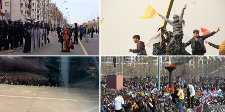 Tirsa dagikera tirk Newroza Amedê bû