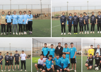 Li Mexmûr tûrnûva futbolê ji bo Mihricana 4’ê Nisanê di finalê hate lîstin