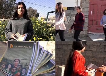 Jinên ciwan ên Mexmûrê ji bo 8’ê Adarê belavok belav kirin