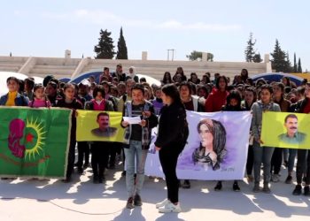 Yekîtiya jinên ciwan îro li şehba çalakî lidar xist