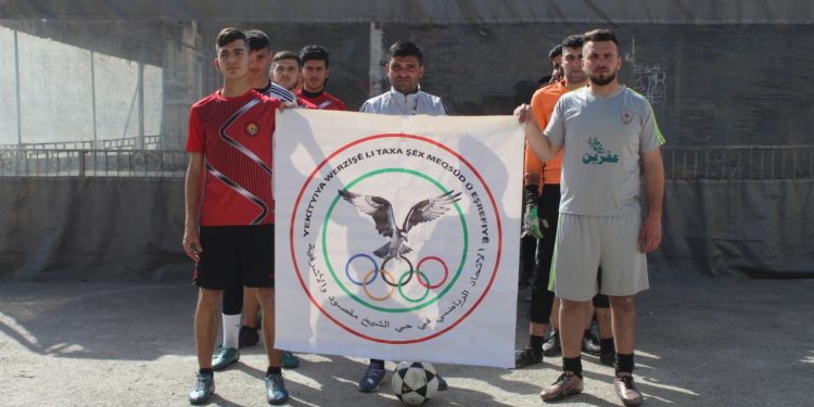 Tevgera Ciwanên Şoreşger li Helep şehîdên serhildana Qamişlo bibîranîn