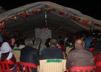 Çalkiya kon vedanê ya ciwanên Mexmûr di roja sêyemin de berdewam dike