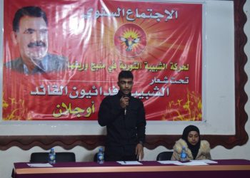 Ciwanên Şoreşger ên Minbicê li hev civiyan