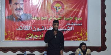 Ciwanên Şoreşger ên Minbicê li hev civiyan