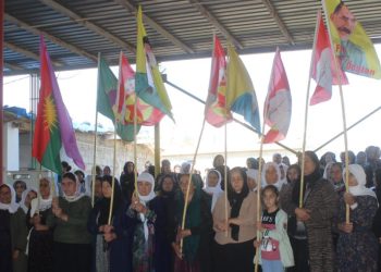 Xelkên wargeha şehîd Rustem Cudî Fermandar Fazil Botan bi bîr anî