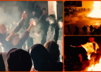 Agirê Çarşema Sor serhildana jin, jiyan, azadî gurtir kir