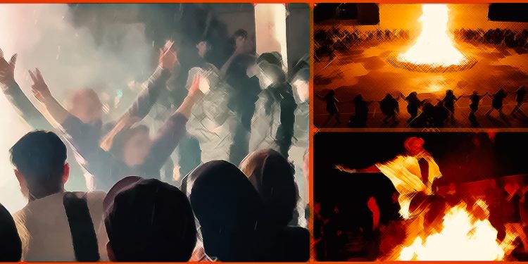 Agirê Çarşema Sor serhildana jin, jiyan, azadî gurtir kir