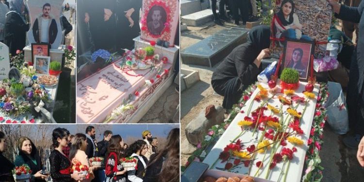 Di Newrozê de şehîdên serhildana ‘Jin, Jiyan Azadî’ hatin bibîr anîn