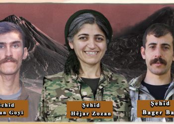 Nasnameya 3 gerîlayên şehîd hatin eşkerekirin