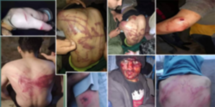 Cendirmeyên Tirkiyê komekê ciwanên Sûriyeyî bi awayekî hovanê îşkence kir