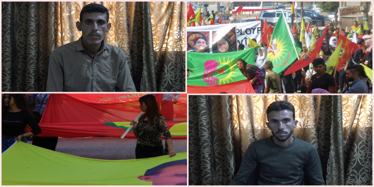 Ciwanên Dêrazorê: Bi têkoşîna xwe em dê azadiya fîzîkî ya Rêber Apo bi dest bixin