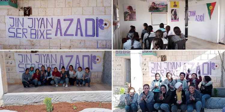 Li Şehbayê perwerdeya li ser ‘Jin Jiyan Azadî Serbixe Azadî’ hat vekirin