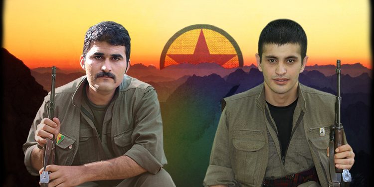 HPG’ê nasnameya 2 gerîlayên şehîd eşkere kir