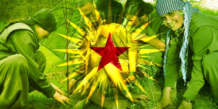 Komîteya Ekolojiyê ya KCK’ê: ‘Kevir  ji AKP’ê re, deng ji Partiya Çepên Kesk re’