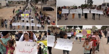 Jinên Ciwan, keç û Jin bi hev re li dijî destavêtina zarokan a li kolanan