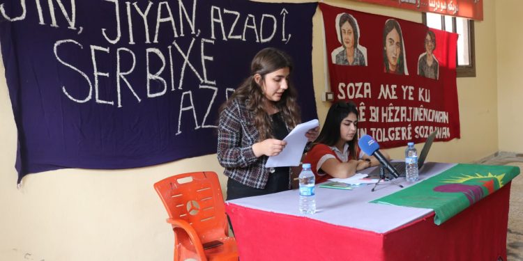 îro li Dirbesiyê Komxebat a Yekîtiya Jinên ciwan pêk hat