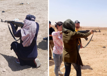 Jinên Ciwan ji bo parastina axa xwe amade ne