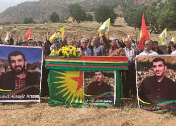 Cenazeyê Arasan li Qendîlê hat veşartin