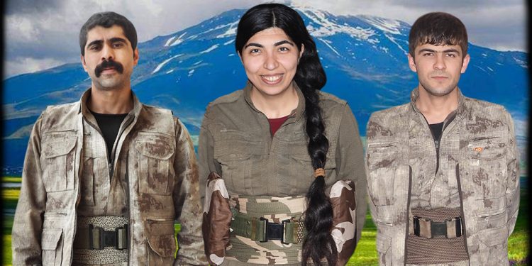 HPG’ê 3 şehîd bi rêzdarî bi bîr anî