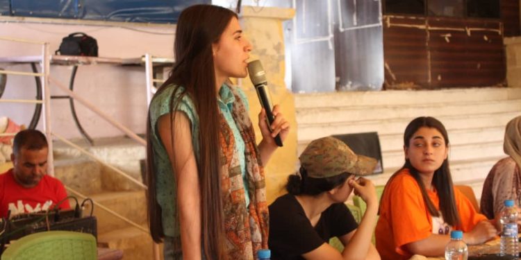 Jinên Ciwan ên Helebê:”Em ê tecrîdê têk bibin”