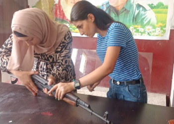 Di çarçoveya “Jin Jiyan Azadî Serbixe Azadî” xwe parastin