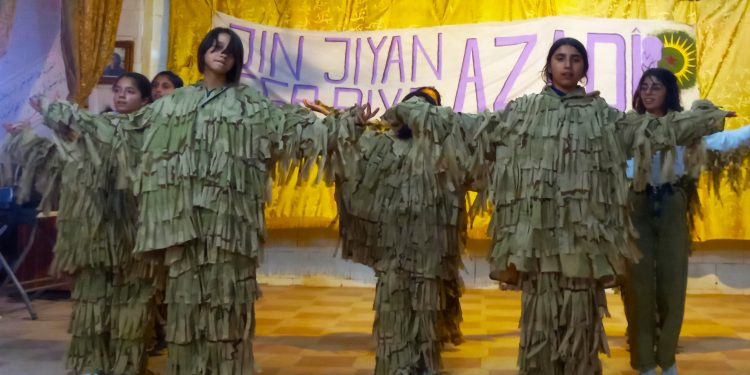 Li Şehba amedekariyên Jinên Ciwan ji bo Festîvala ya şehîd Zîlan