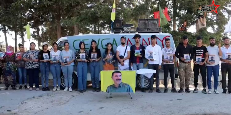 Ciwanan li şehbayê ji bo Azadîya Fîzîkî ya Rêber Apo pirtukxaneya Gerok bi dawi bû