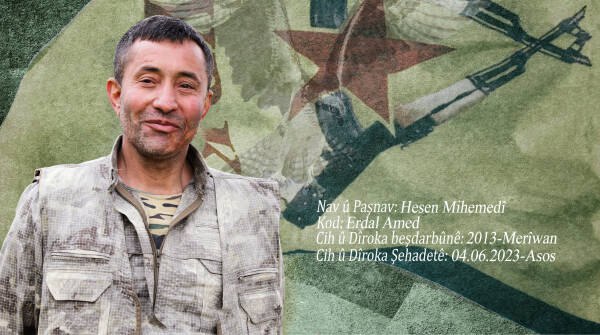 YRK’ê nasnameya şehîdê Asosê eşkere kir