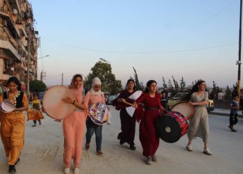 Yekîtiya Jinên ciwan a Helebê çalakî li dar xistiye