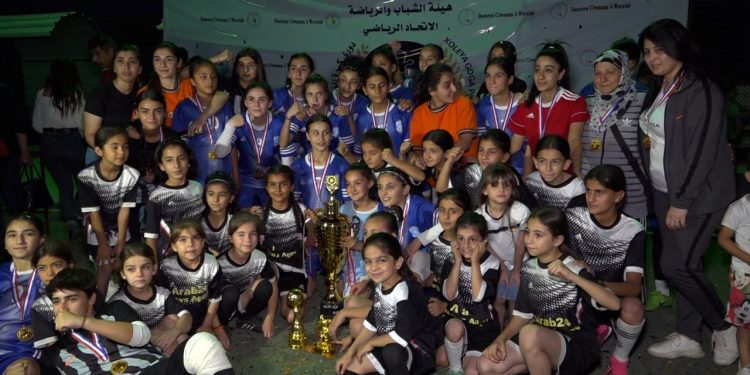 Tîma Asayîşê ya Jinên Ciwan bû Yekem li ser asta Herêma Cizîrê