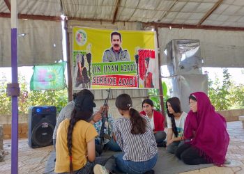 Jinên Ciwan li Şehba: “Mala xwe, Taxa xwe, Welatê xwe Biparêze”