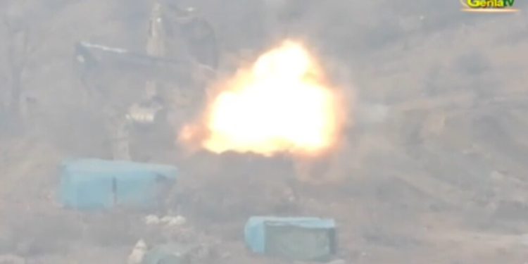 Gerîla TV dîmenê çalakiyekê weşand