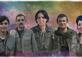 HPG’ê 5 gerîlayên şehîd bi rêzdarî bi bîr anî