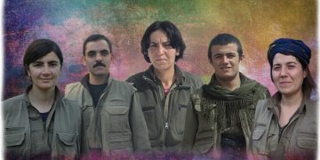 HPG’ê 5 gerîlayên şehîd bi rêzdarî bi bîr anî