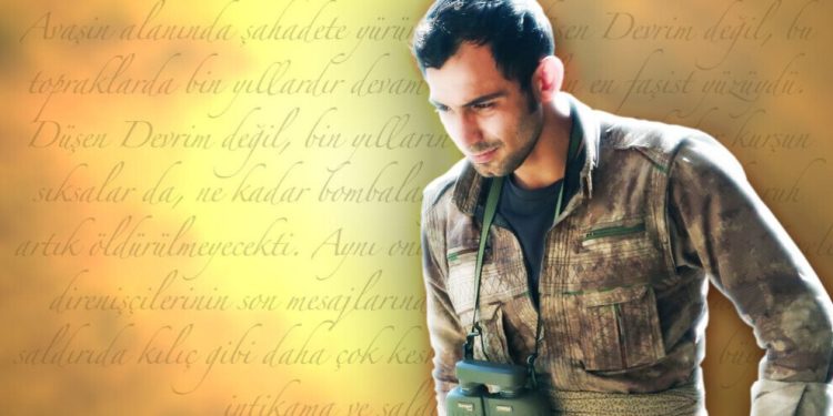 Devrîm Garzan nehişt al bê xwarê