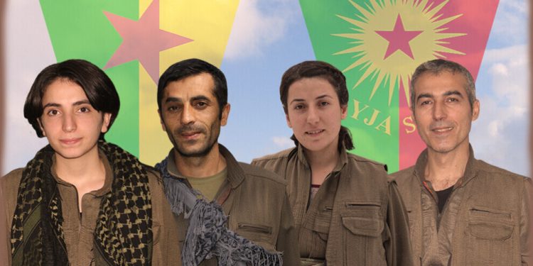 HPG’ê nasnameya 4 gerîlayên şehîd eşkere kir