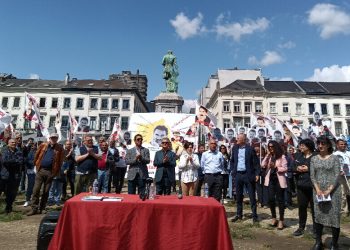 Ji bo Rêber APO bang li saziyên Yekîtiya Ewropayê hate kirin