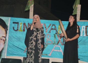 Konsêra şehîd Zîlan ya Jinên ciwan li Kobanê bi coşeke mezin bi dawî bû