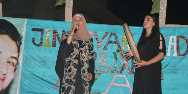 Konsêra şehîd Zîlan ya Jinên ciwan li Kobanê bi coşeke mezin bi dawî bû