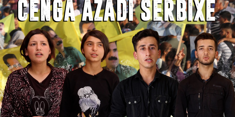 Ciwanên Efrînê li dijî tecrîda li ser Rêber APO xwedî helwest in