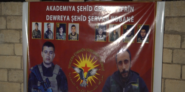 Akademiya Şehîd Gerzan Efrîn dewrekî perwerdê bi dawî kir
