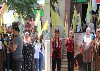 Rêxistinên Ciwanan yên Raqayê êrîşên Li dijî Rêber Apo Şermezar kirin