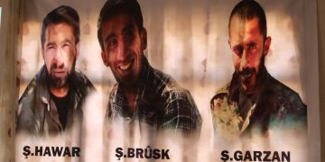 Şehîd Gerzan û Hevalên Wî Li Kobanê Hatin Bîranîn