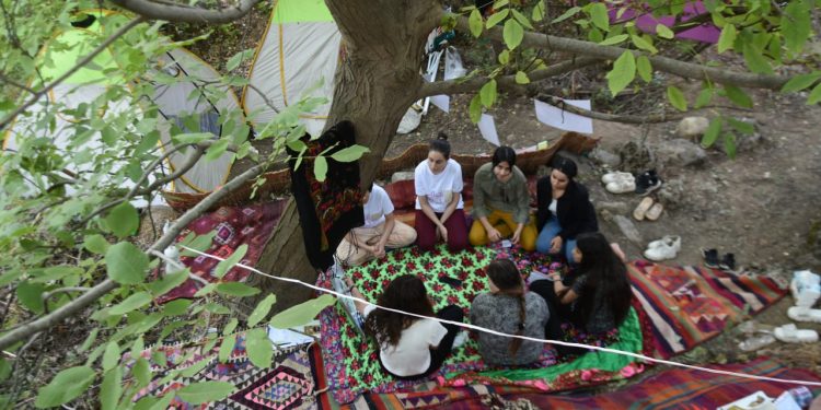 Kampa Jineolojî a ciwanan li Başurê Kurdistan hat vekirin