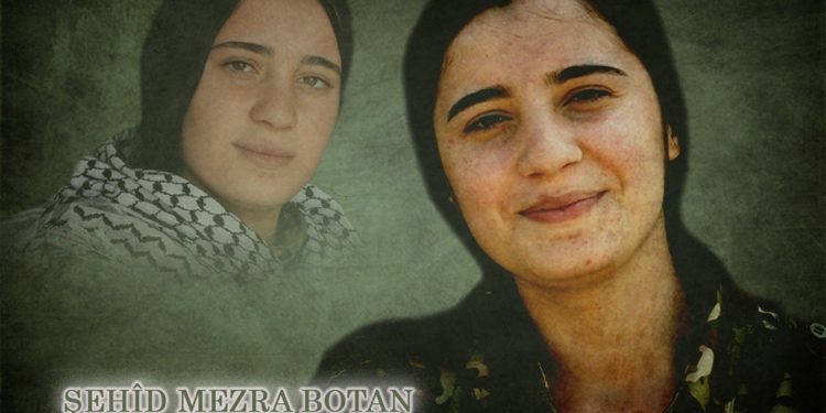 YPJ nasnameya Şehîd Mezra Botan eşkere kir