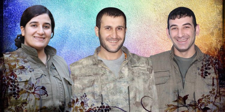 HPG’ê nasnameya 3 şehîdan eşkere kir
