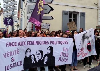 Jinên Fransayî silav li kampanyaya KJK’ê kir