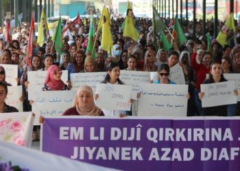 Jinên herêma Firatê ji bo jinên Şengalê û Afgan daketin qadan