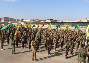 Ji YPG û YPJ’ê li Helebê merasîma 15’ê Tebaxê
